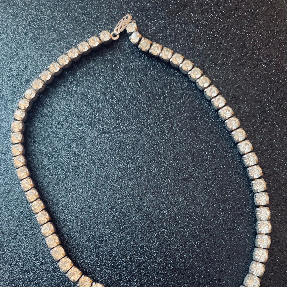 Vintage Sterling ‘Diamond’ Necklace - Picture 11 of 14